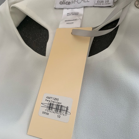 NWT: Alice McCall Parle Train open back Cami - Picture 9 of 10